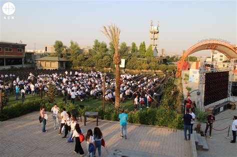 Nearly 2,000 Christian youth in Iraq gather for prayer, faith formation.